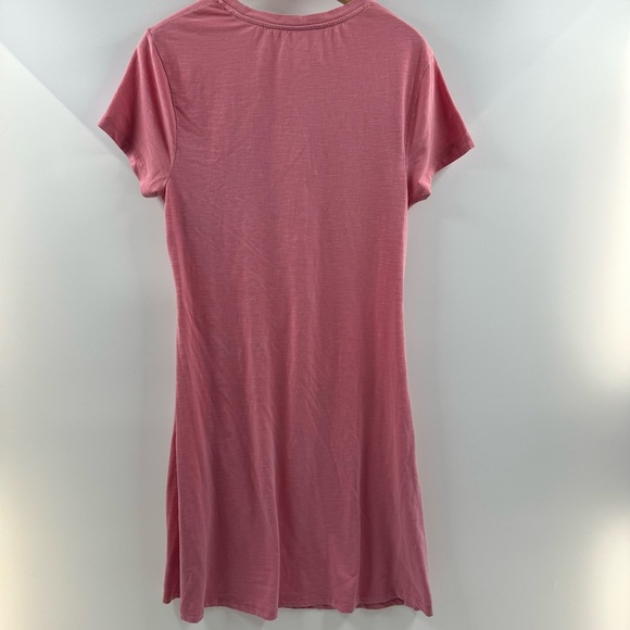 Universal Thread Pink T-Shirt Dress – Size Large, Ruched Side - Picture 6 of 6